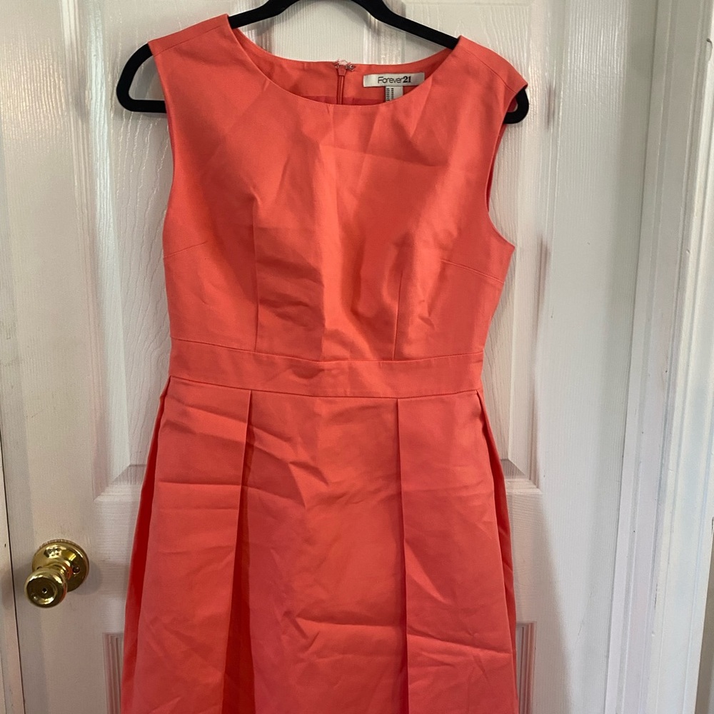 Pink forever 21 dress women’s medium